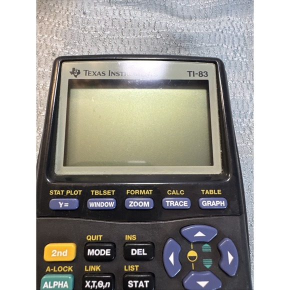 Texas Instruments TI-83 Calculator FOR PARTS - Picture 2 of 7